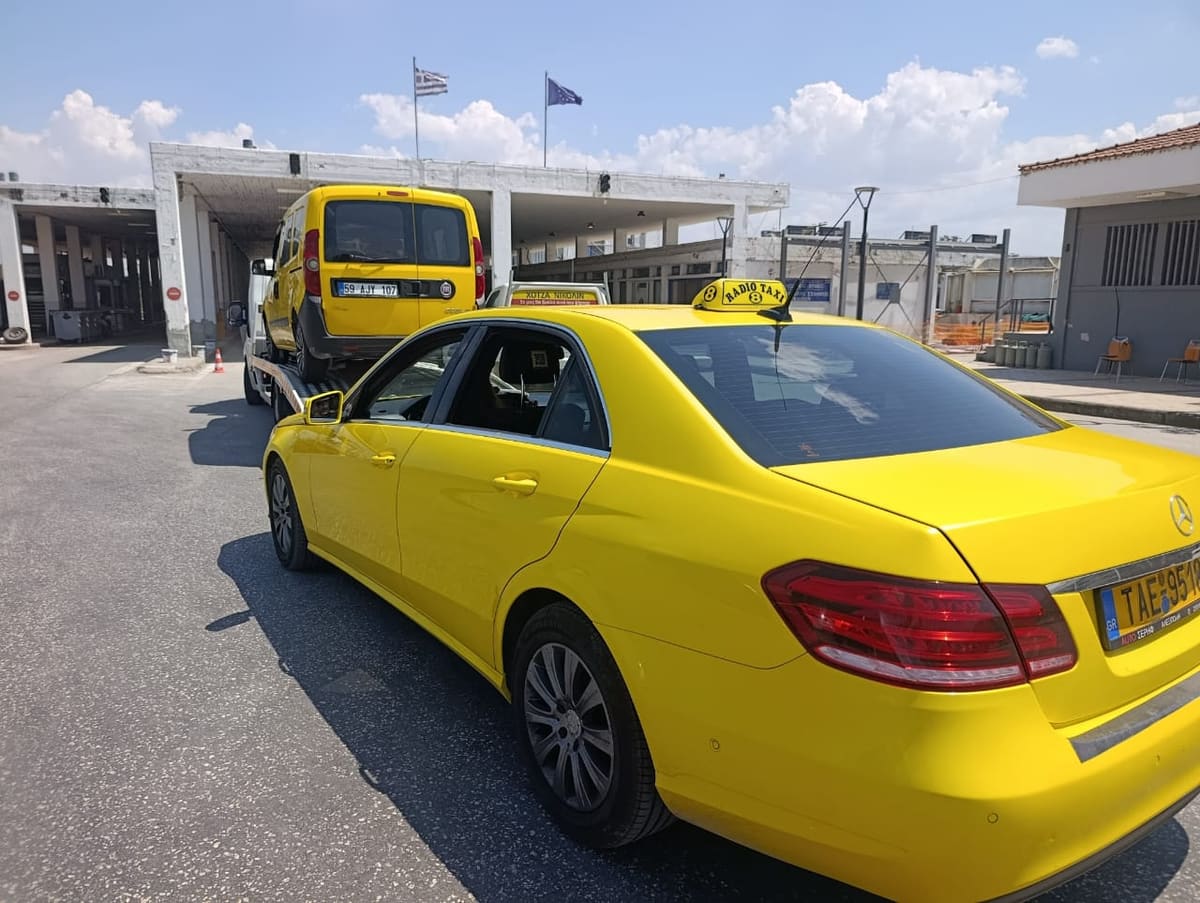 Ταξί Διέλευση Συνόρων 1 - Taksi Sınır Geçişi 1